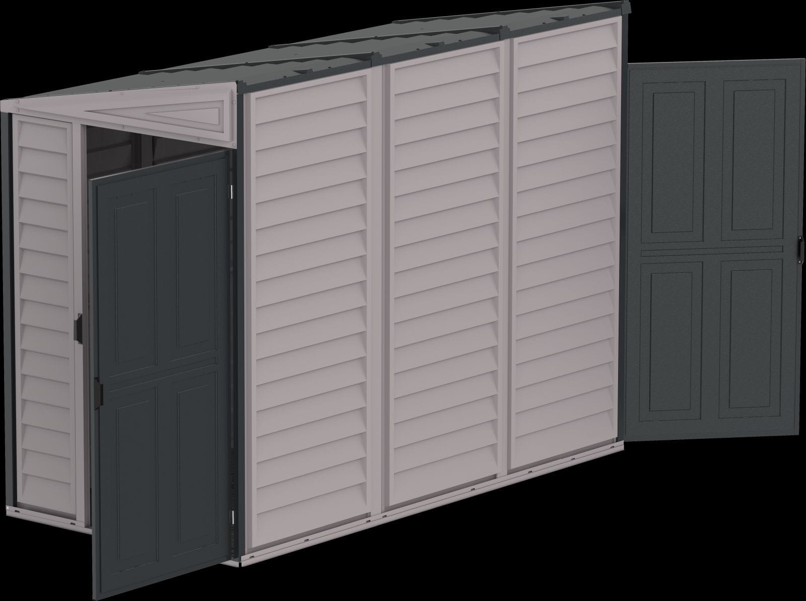 4x8 Sidemate Vinyl Pent Shed - CoolaLiving.ie - %image_id%