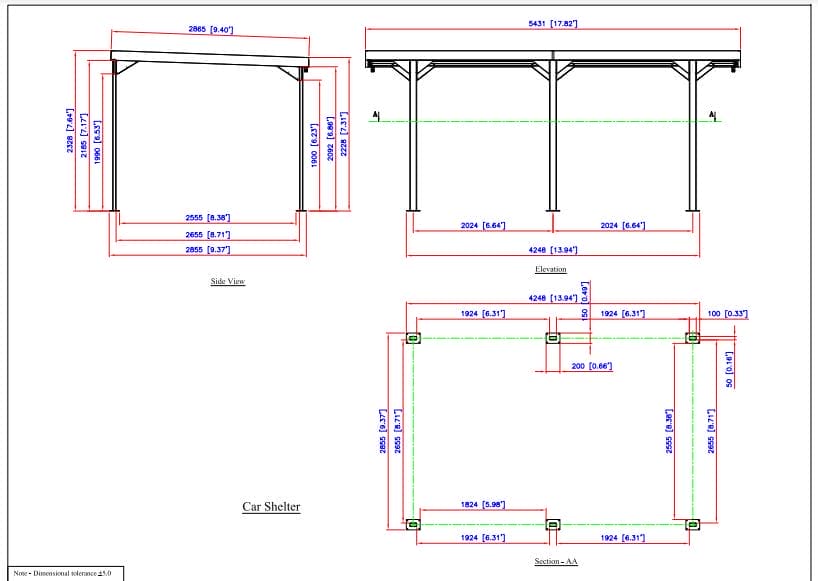 Steel Car Port Ireland - CoolaLiving.ie - %image_id%