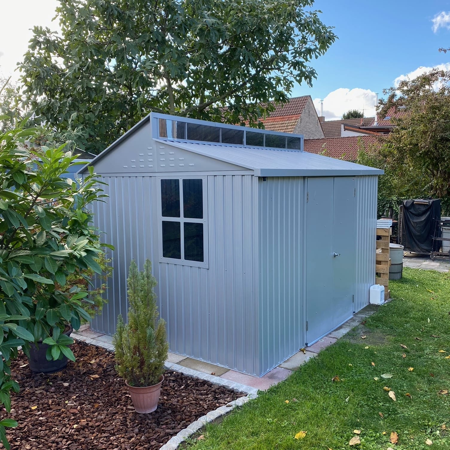 Duramax 10×8 Aluminium Skylight Shed - CoolaLiving.ie - %image_id%