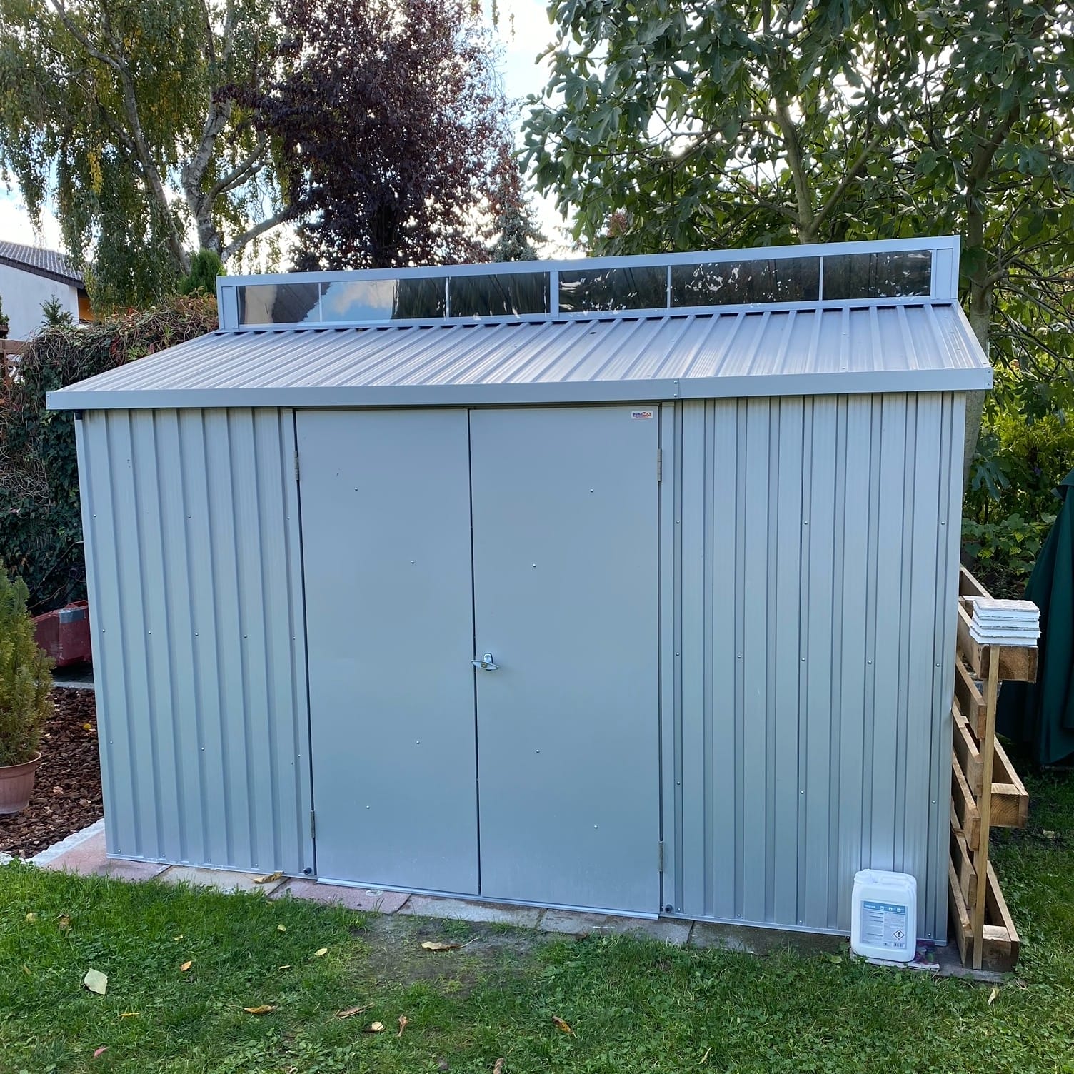 Duramax 10×8 Aluminium Skylight Shed - CoolaLiving.ie - %image_id%