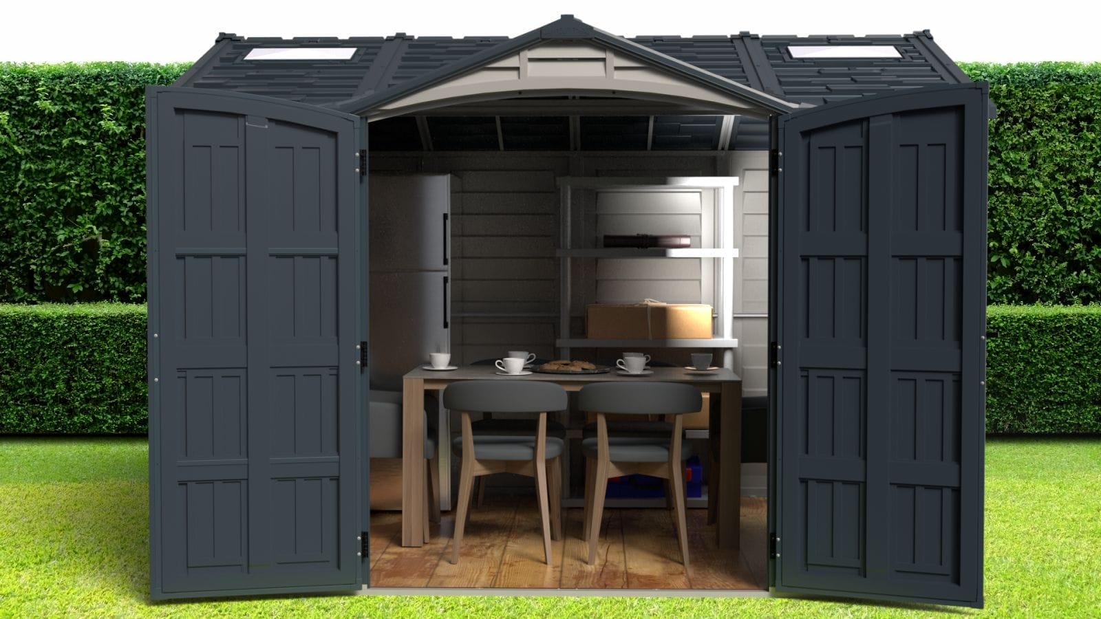 10.5x8 Apex Pro Plus Vinyl Shed - CoolaLiving.ie - %image_id%