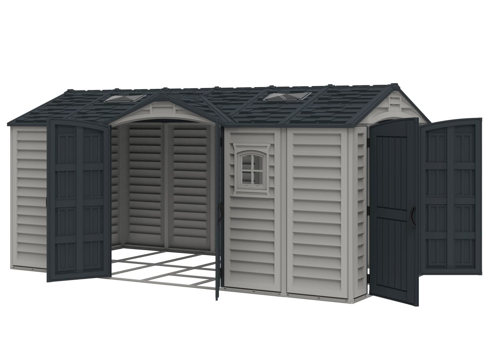 15x8 Apex Pro Plus Vinyl Shed - CoolaLiving.ie - %image_id%