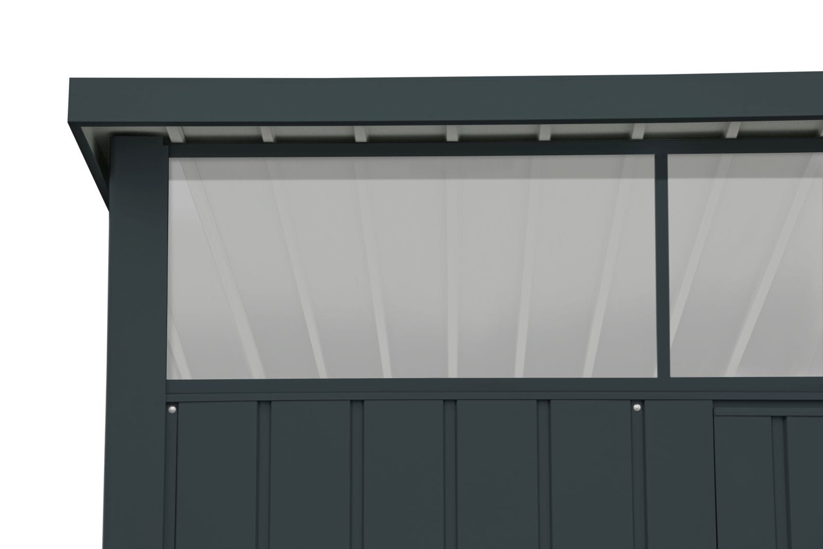 8x6 Palladium Steel Shed - CoolaLiving.ie - %image_id%