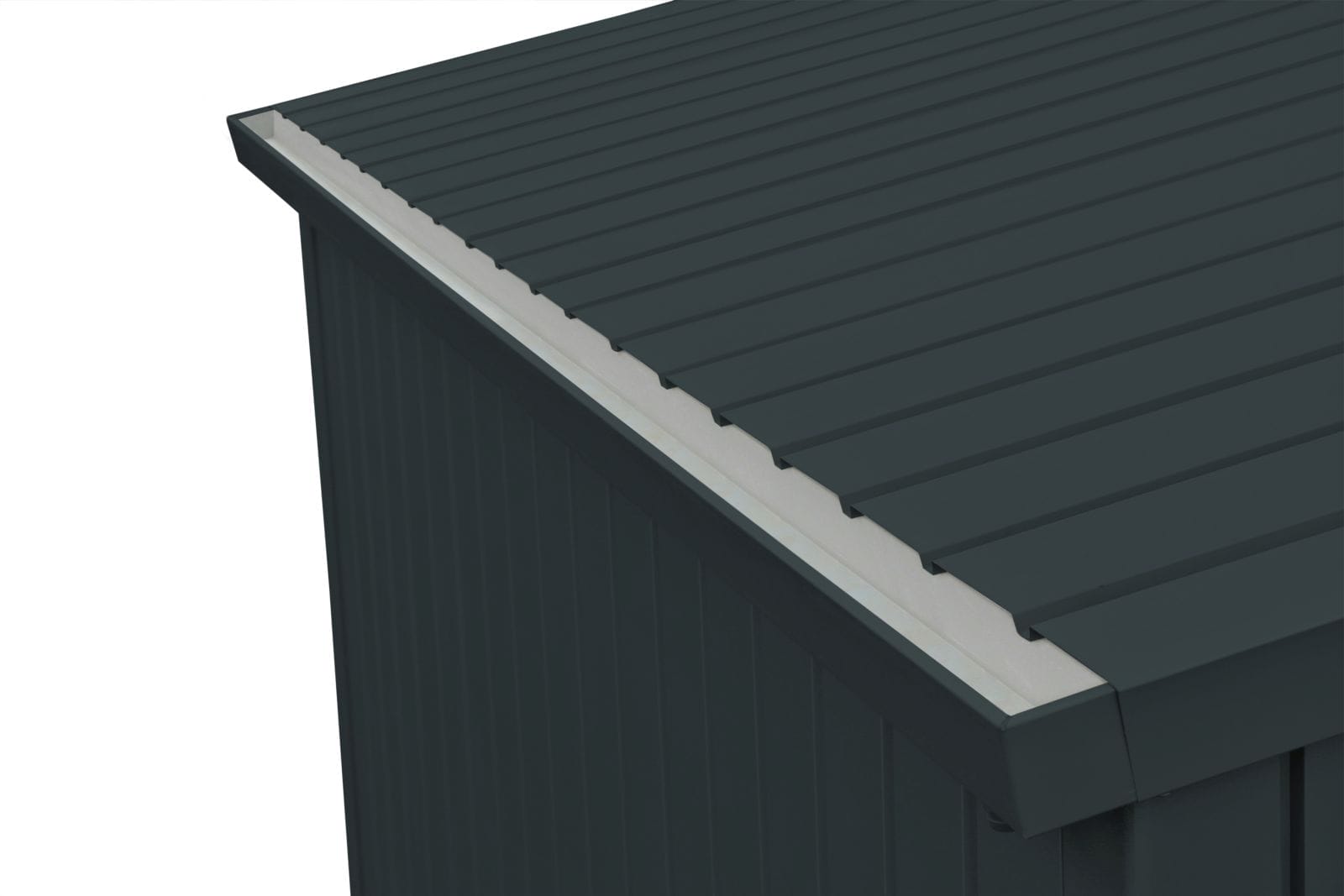 8x6 Palladium Steel Shed - CoolaLiving.ie - %image_id%