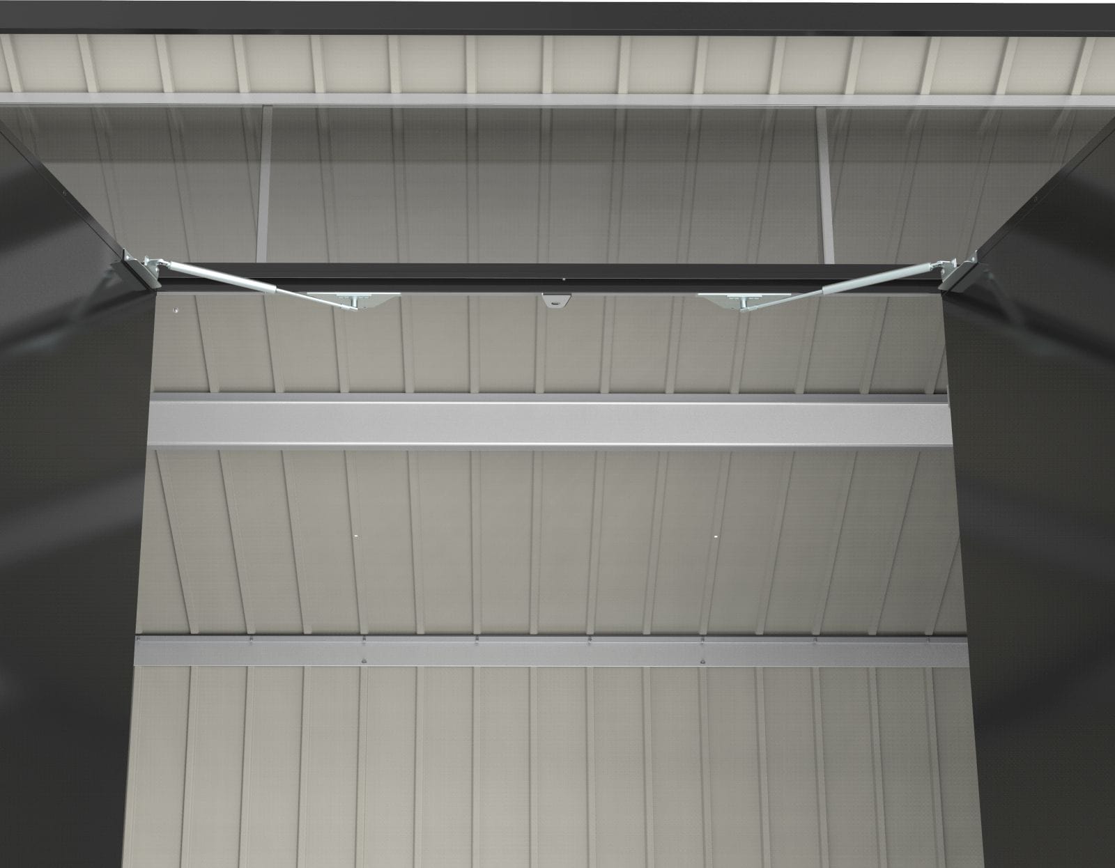 8x6 Palladium Steel Shed - CoolaLiving.ie - %image_id%