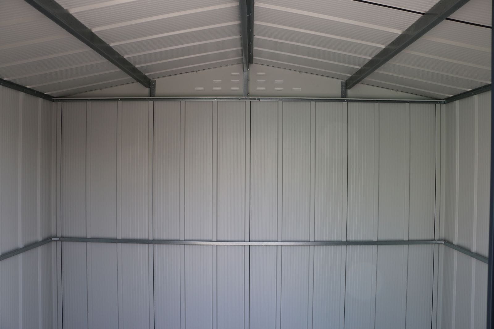 8×6 Duramax TOP Titan Metal Shed – Anthracite: - CoolaLiving.ie - %image_id%