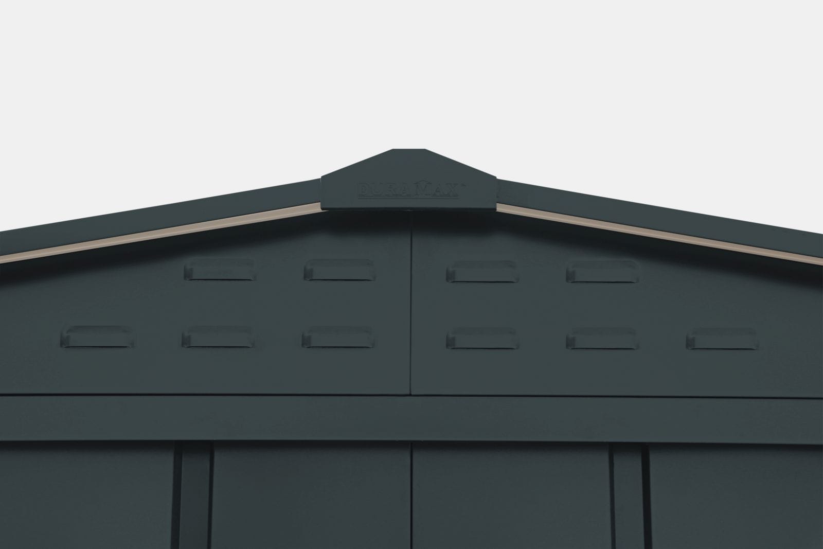 6x4 TOP Steel Shed Grey - CoolaLiving.ie - %image_id%
