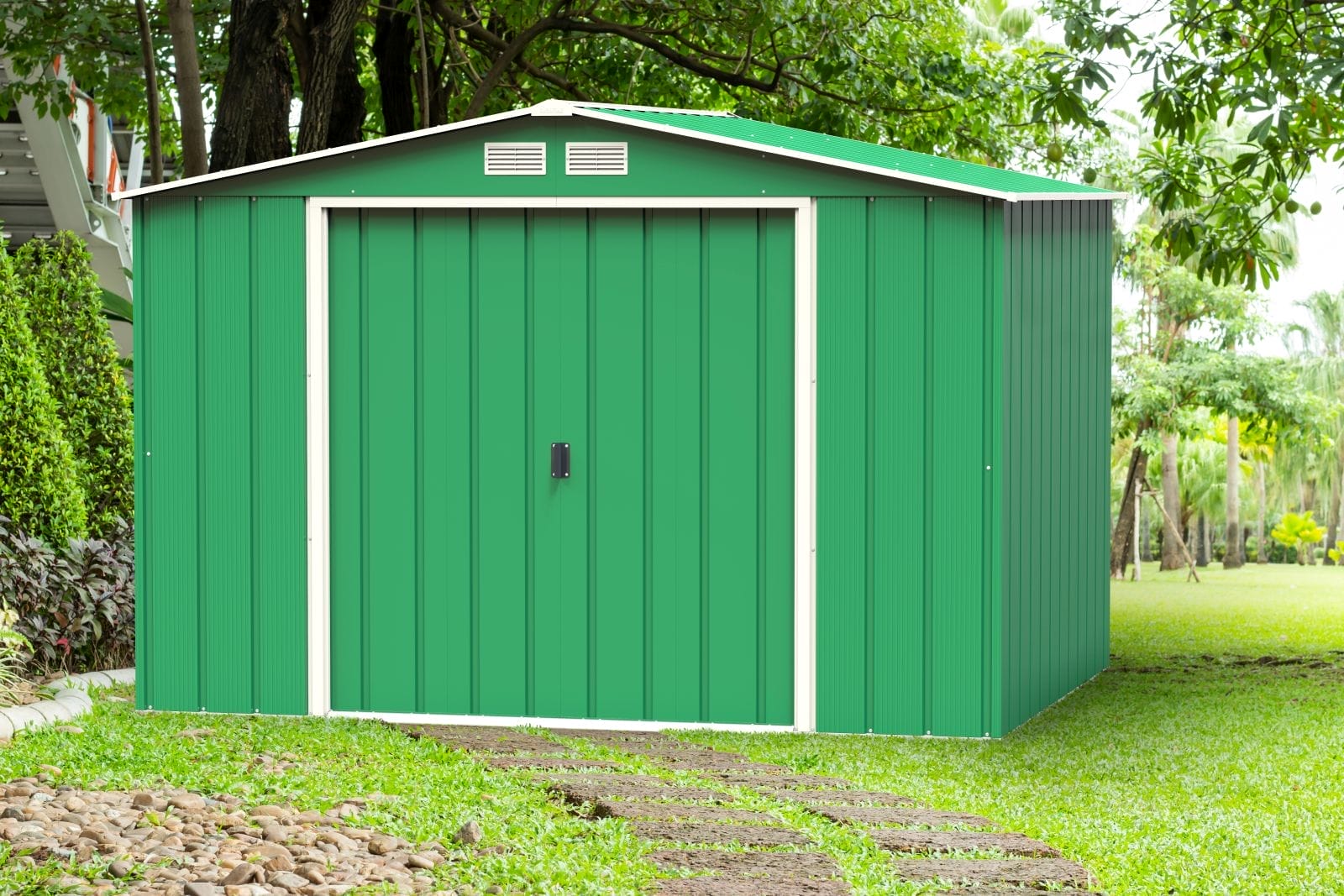 10x8 ECO Steel Shed - CoolaLiving.ie - %image_id%
