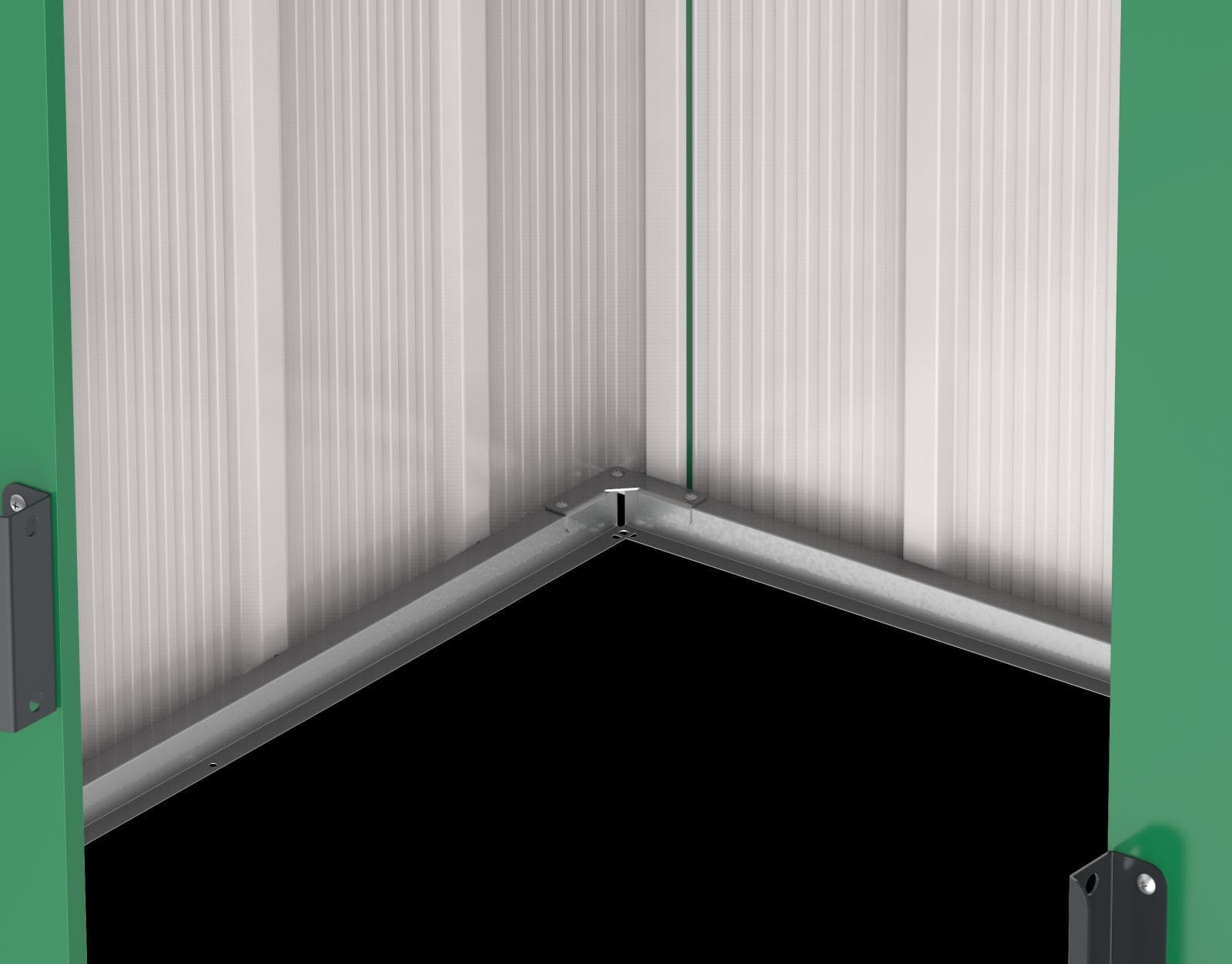 8x6 ECO Steel Shed - CoolaLiving.ie - %image_id%