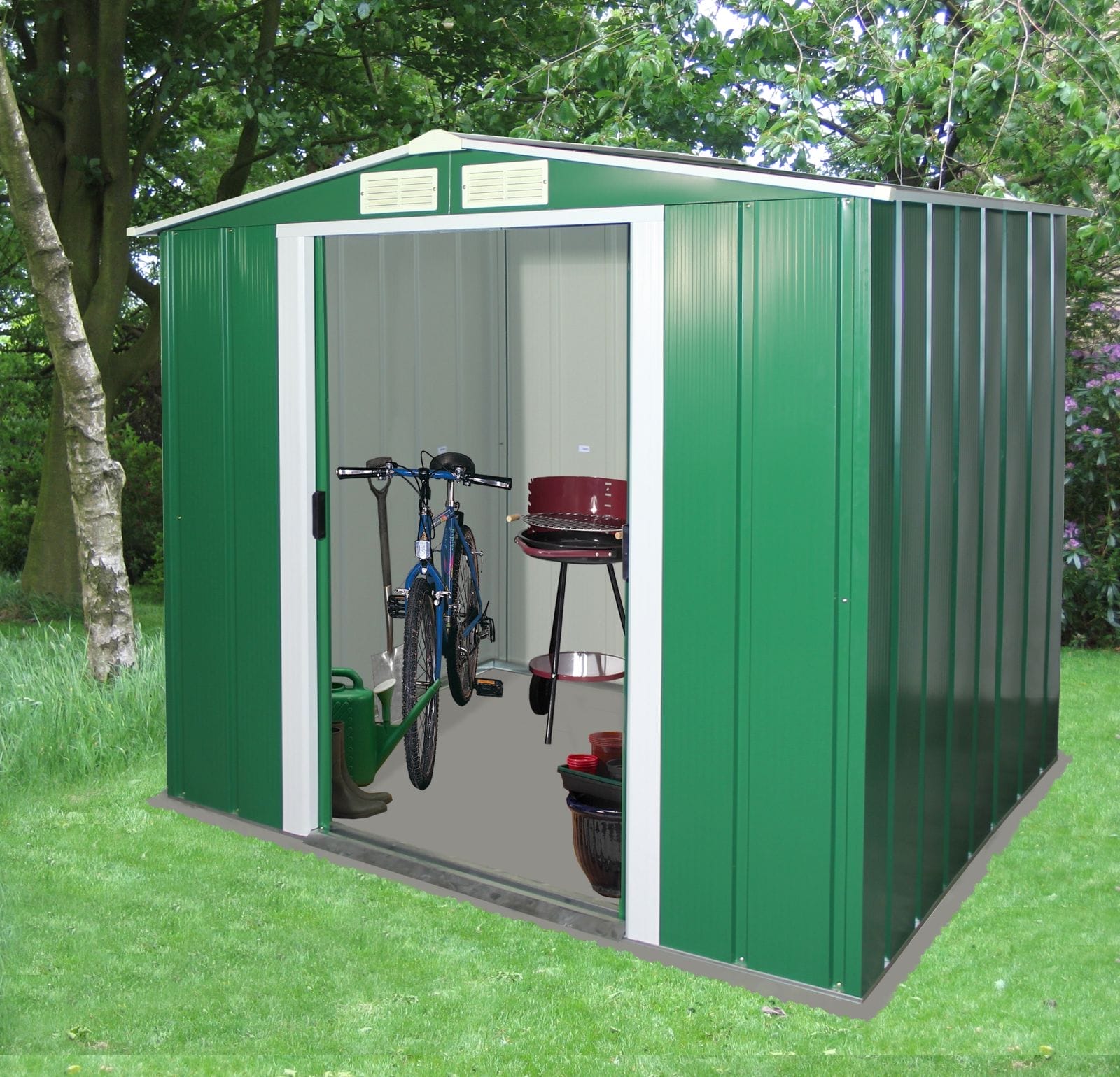 6x6 ECO Steel Shed - CoolaLiving.ie - %image_id%