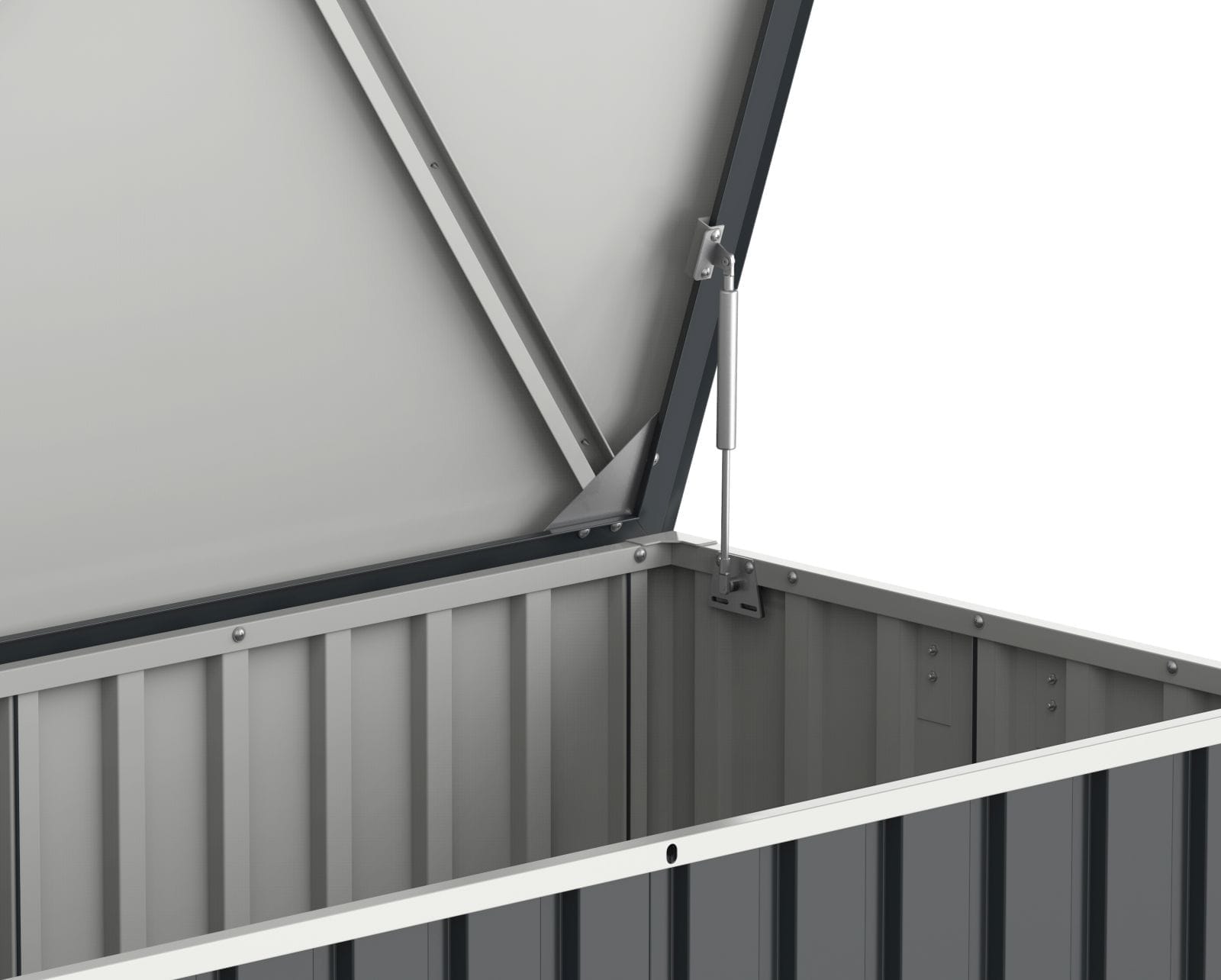 770L Metal Patio Cushion Storage Box - CoolaLiving.ie - %image_id%