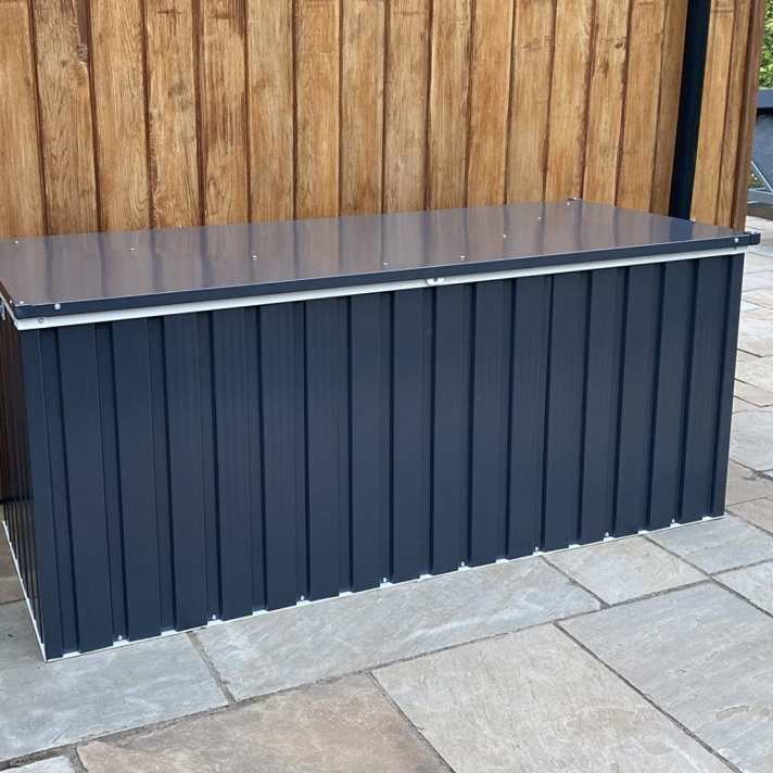 770L Metal Patio Cushion Storage Box - CoolaLiving.ie - %image_id%
