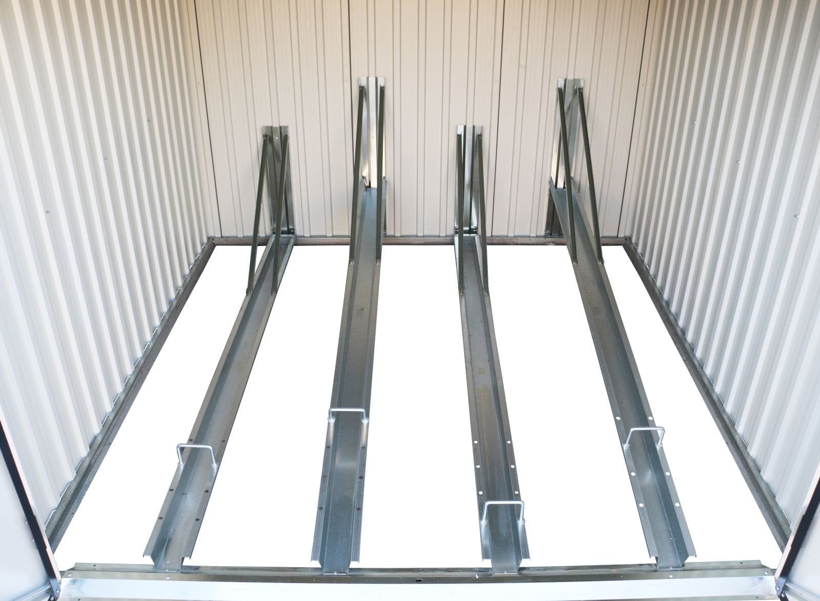 6x6 metal bike shed - CoolaLiving.ie - %image_id%