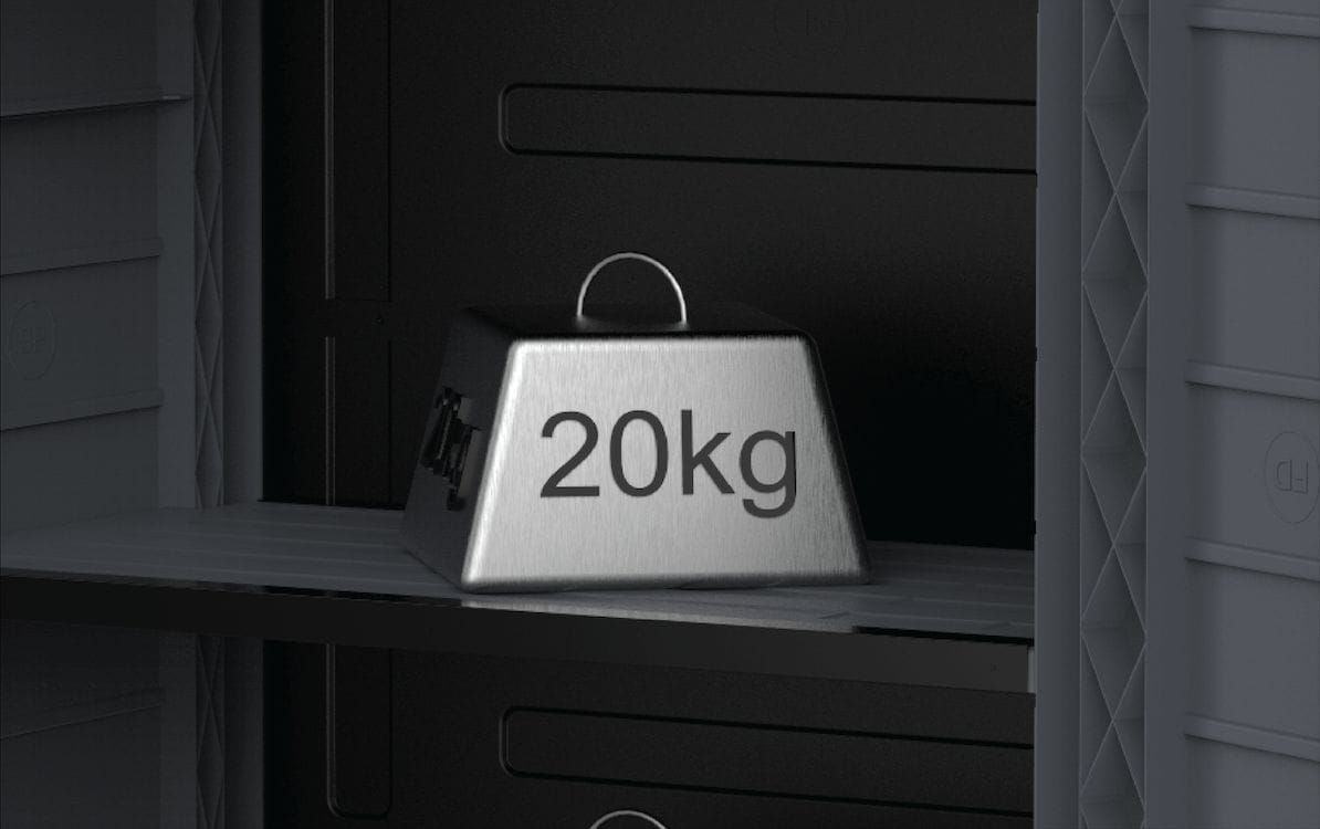 Duramax Tall Vertical Storage Cabinet - CoolaLiving.ie - %image_id%