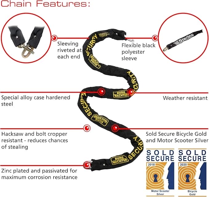 Bike lock and ground anchor kit - CoolaLiving.ie - %image_id%