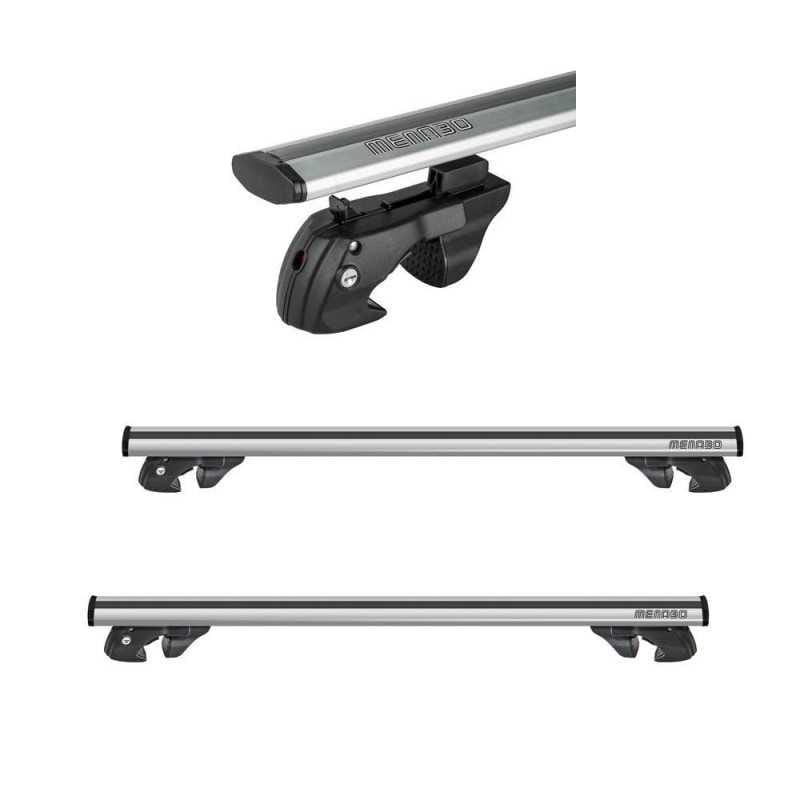 Raised Rails Roof Bar Jackson Silver - CoolaLiving.ie - %image_id%