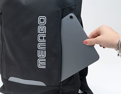 Menabo Urban Backpack 19L – Stylish Everyday Laptop & Travel Backpack - CoolaLiving.ie - %image_id%