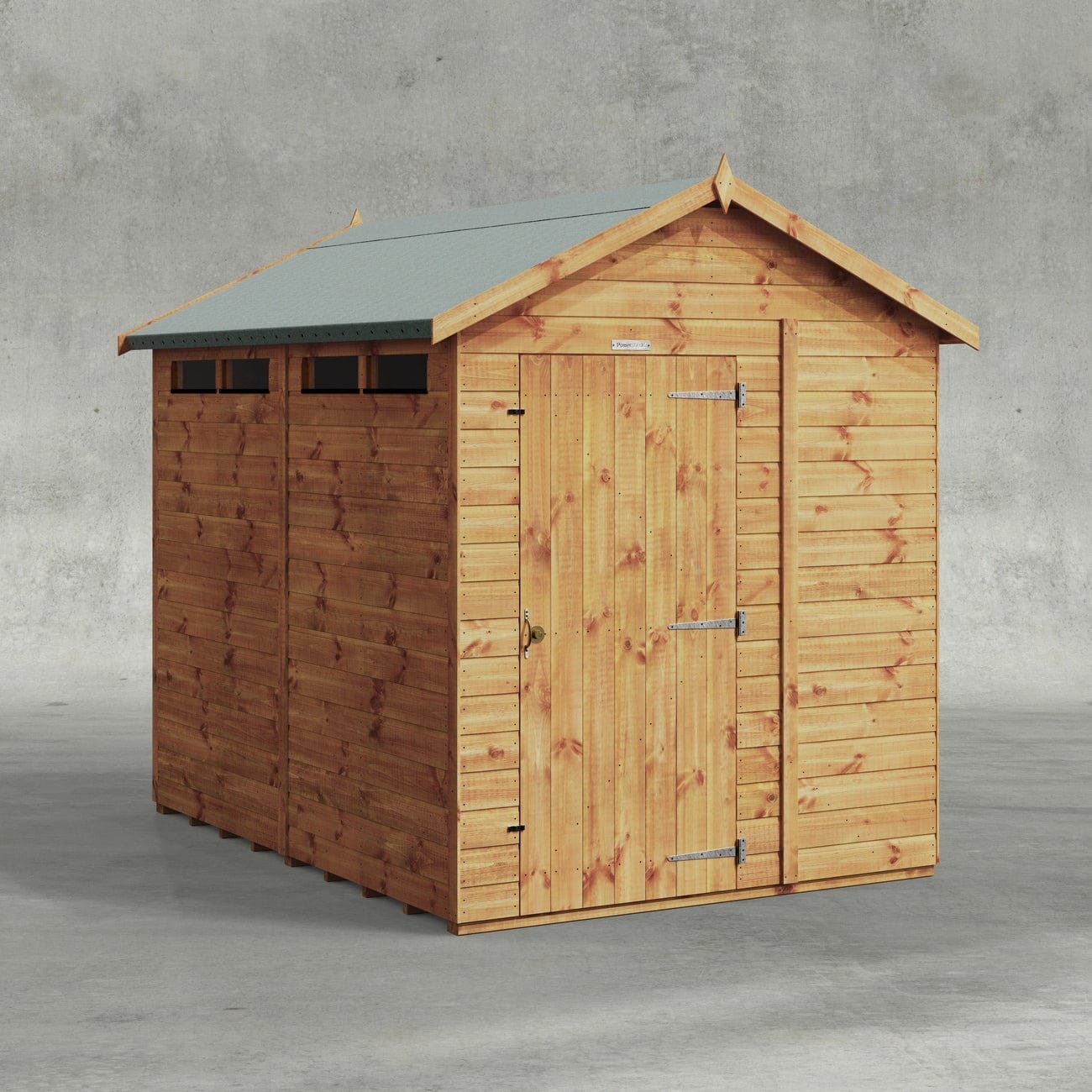 8x6 security timber garden shed - CoolaLiving.ie - %image_id%