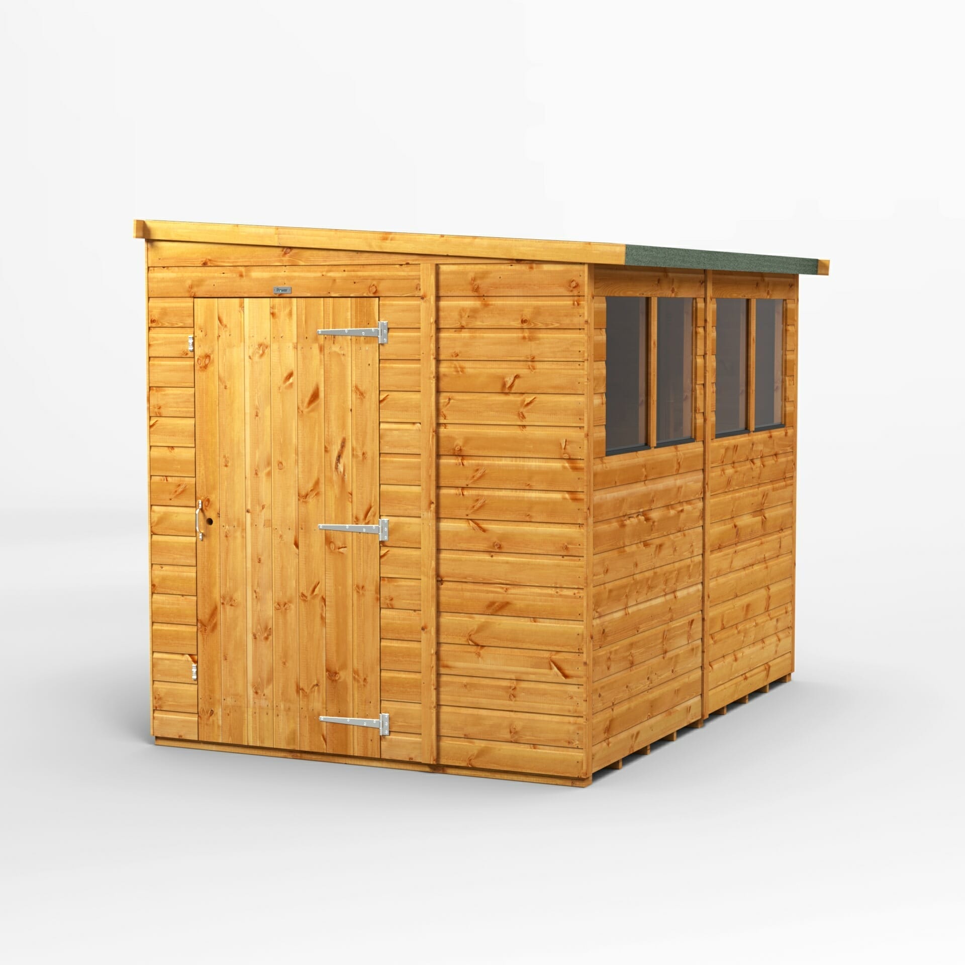 8x6 Deluxe timber pent garden shed - CoolaLiving.ie - %image_id%