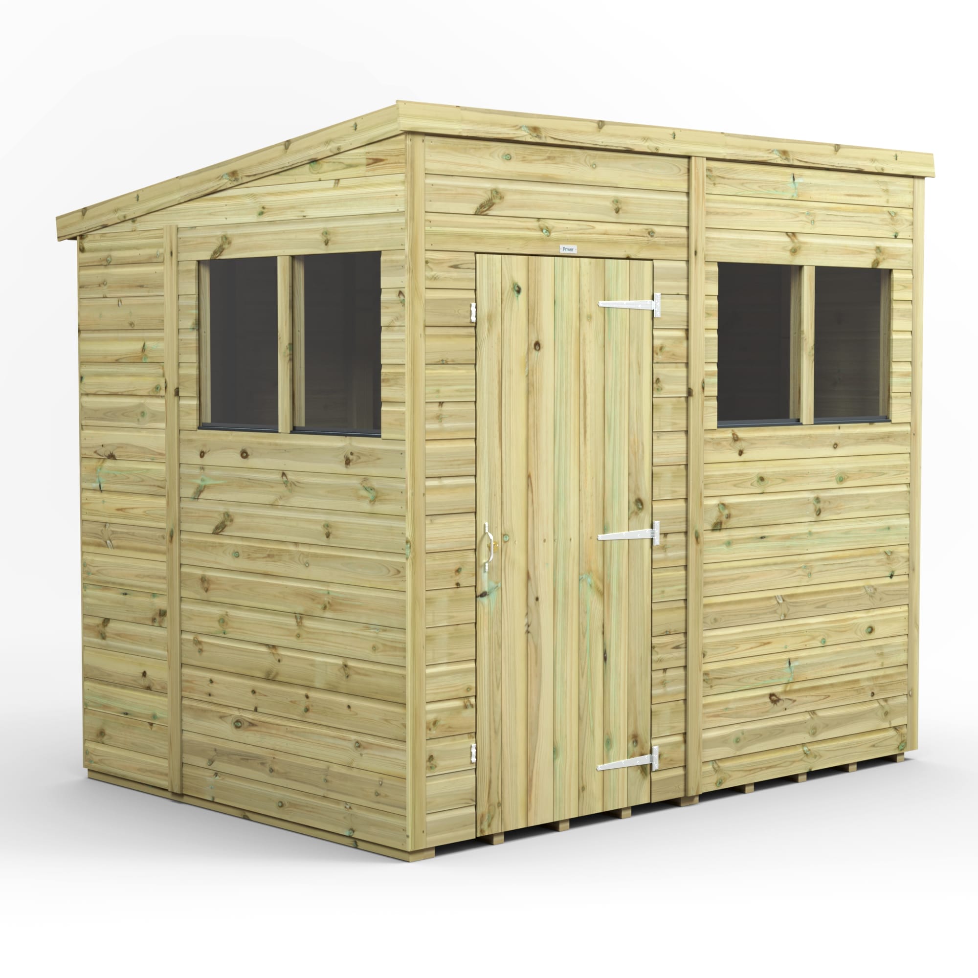 8x6 Premium Timber Pent Shed - CoolaLiving.ie - %image_id%