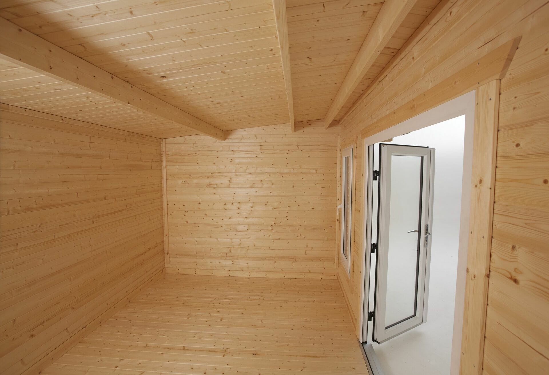 20×18 44mm Pent Log Cabin - CoolaLiving.ie - %image_id%