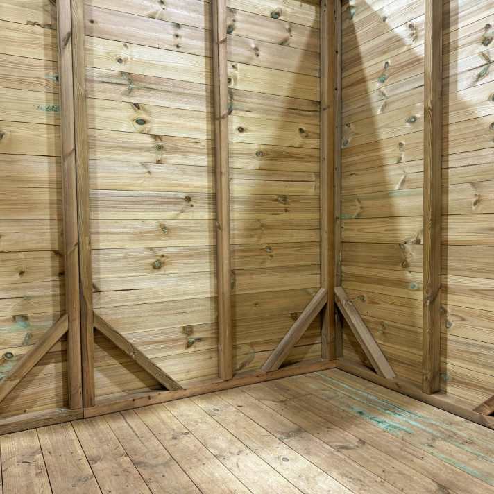 8x6 Premium Security Pent Shed - CoolaLiving.ie - %image_id%