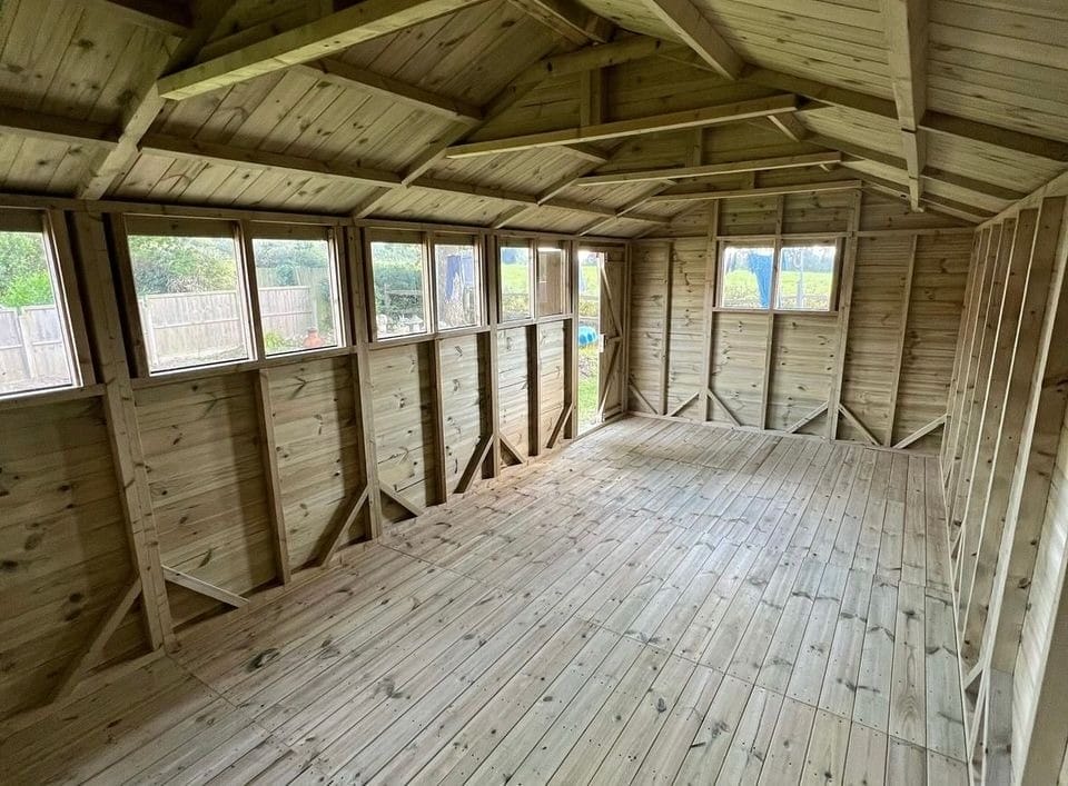 20x10 premium timber apex workshop shed - CoolaLiving.ie - %image_id%