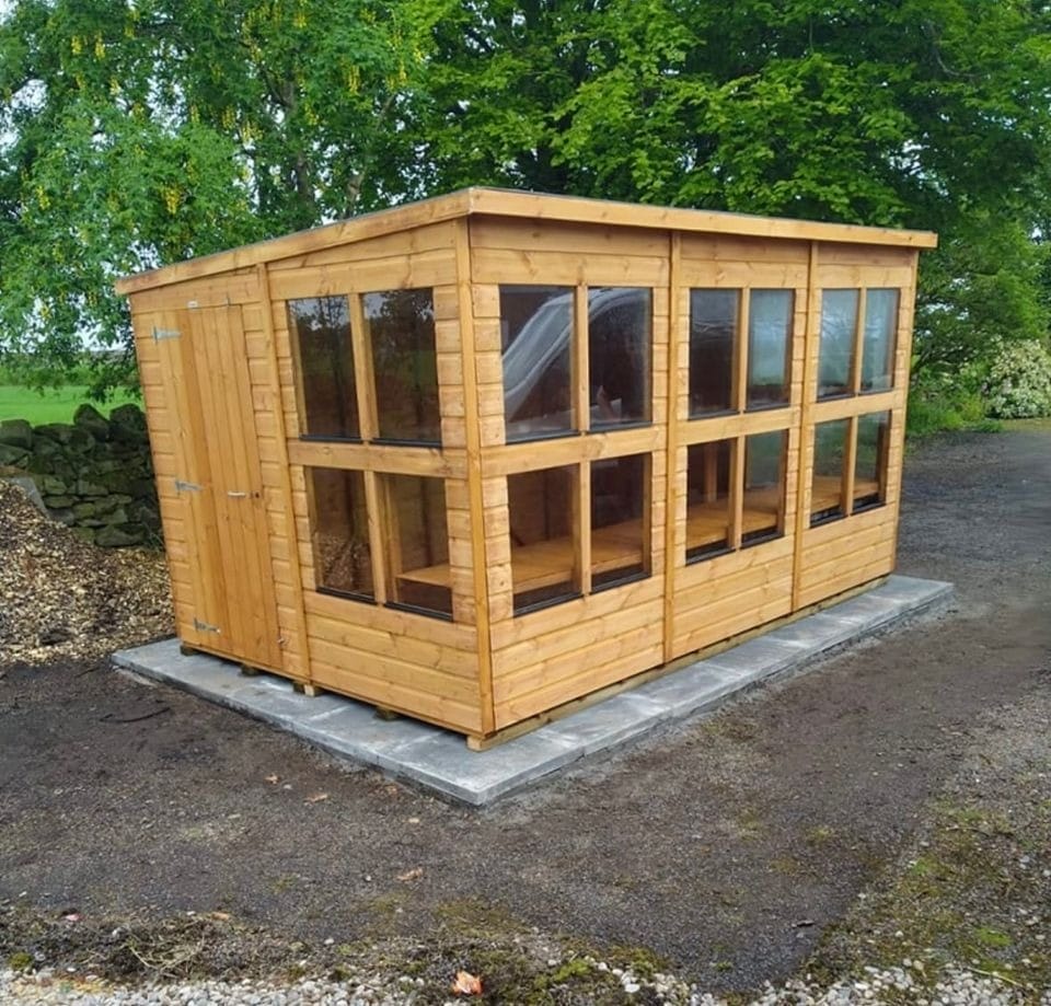 12x6 timber potting shed - CoolaLiving.ie - %image_id%