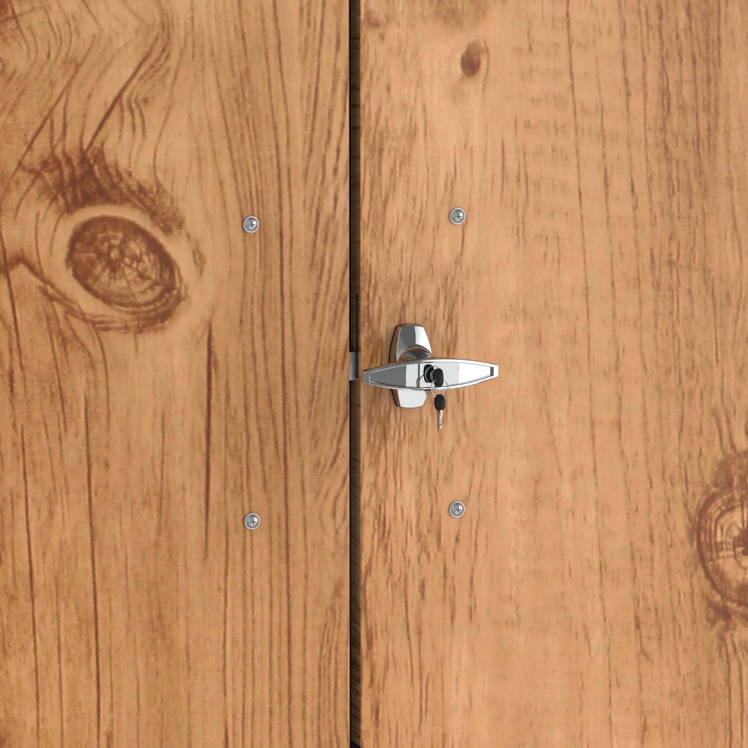 Duramax 5Γ3 Wheelie Bin Shed Brown - CoolaLiving.ie - %image_id%