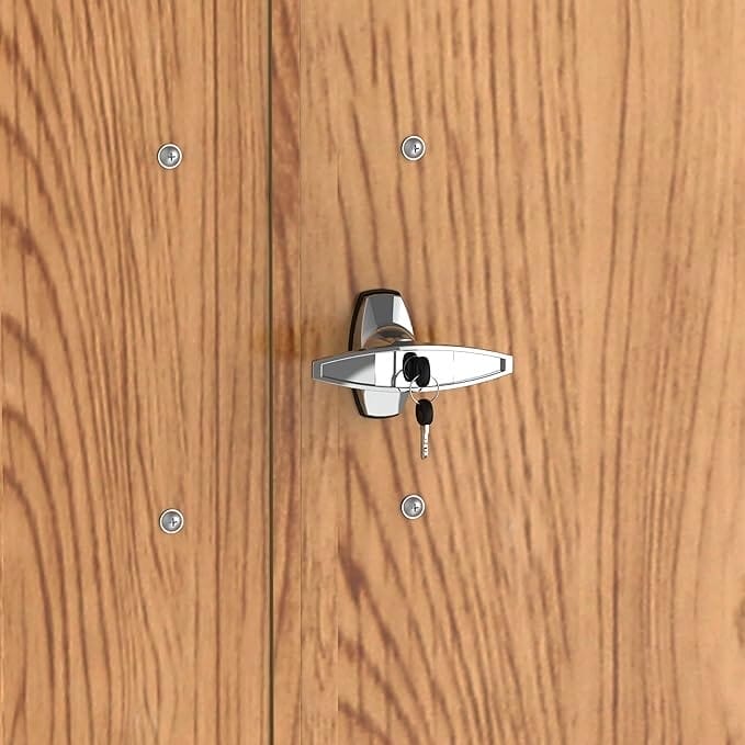 Duramax 5ร3 Wheelie Bin Shed Brown - CoolaLiving.ie - %image_id%