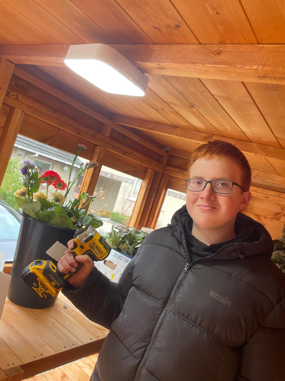 USB Rechargeable Powered Shed Light - CoolaLiving.ie - %image_id%