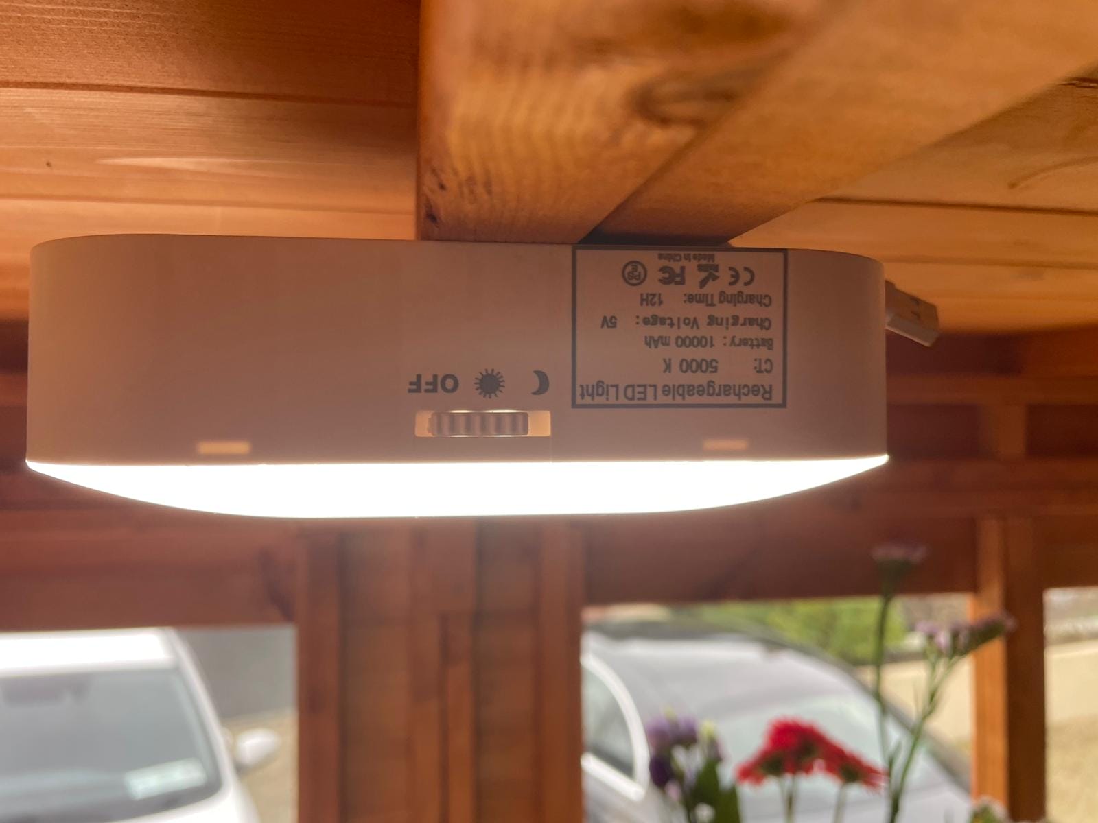 USB Rechargeable Powered Shed Light - CoolaLiving.ie - %image_id%