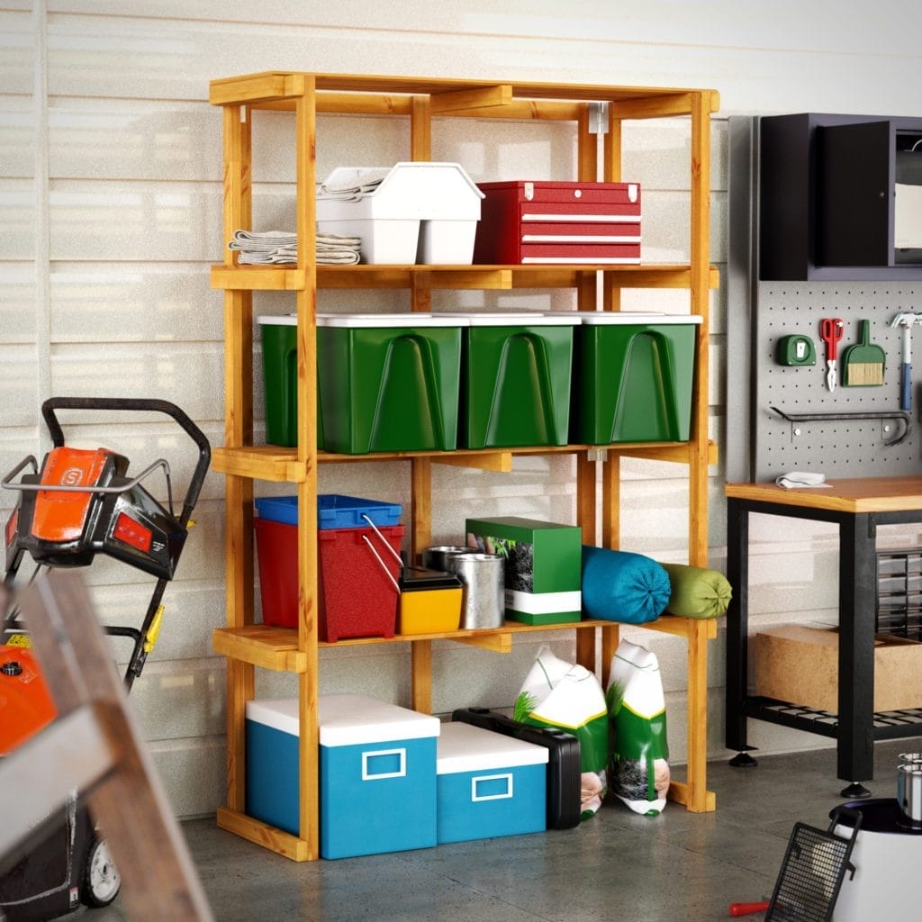 Timber Shed Shelving Racking for all Sheds - CoolaLiving.ie - %image_id%
