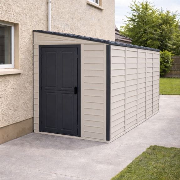 SideMate 4×10 Vinyl Garden Shed - CoolaLiving.ie - %image_id%