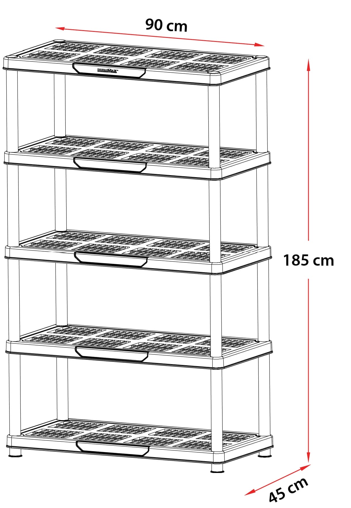 Heavy Duty Indoor Outdoor Shelving - CoolaLiving.ie - %image_id%