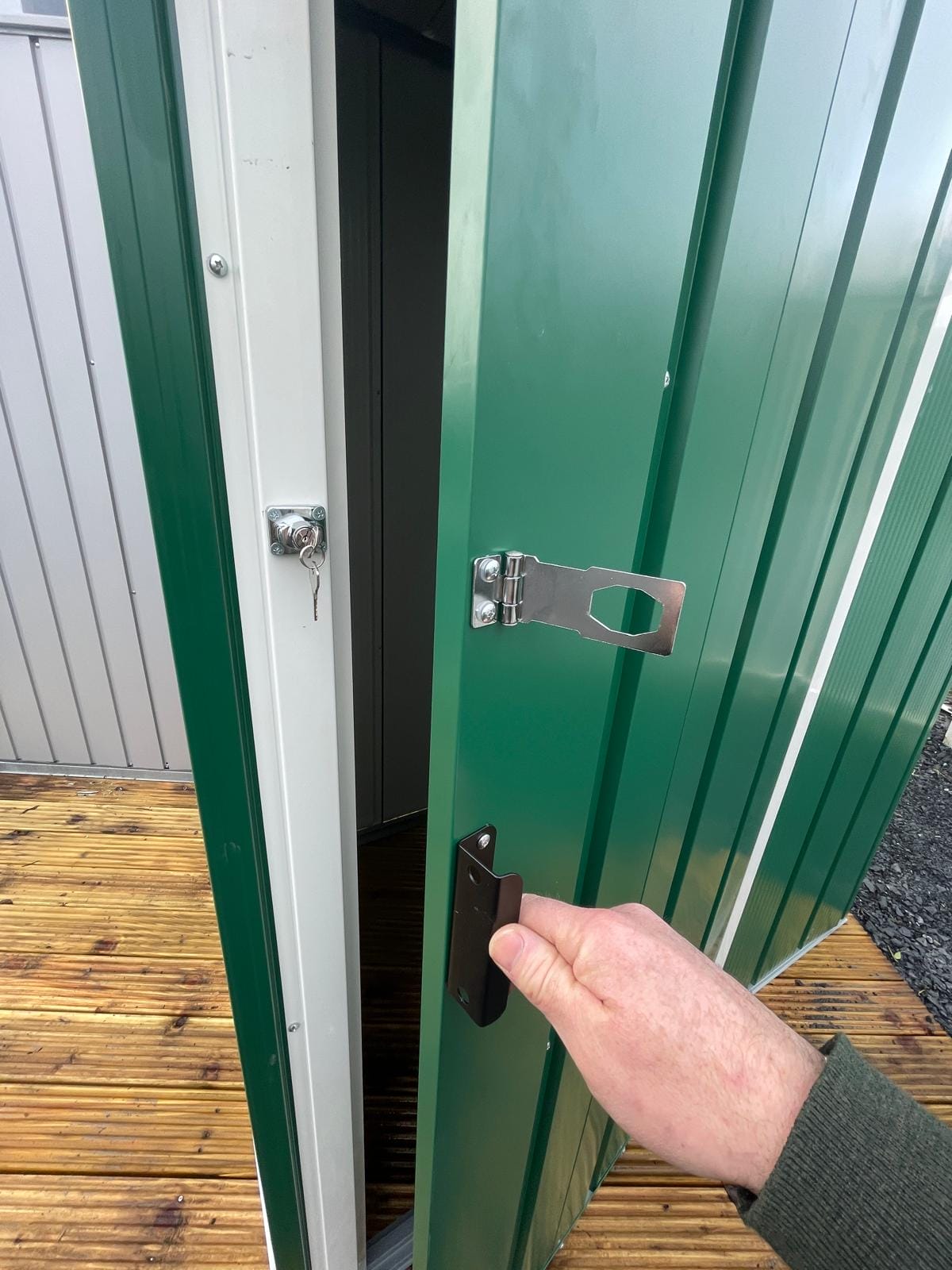 Duramax Easy-Store 5×3 Metal Garden Shed - CoolaLiving.ie - %image_id%