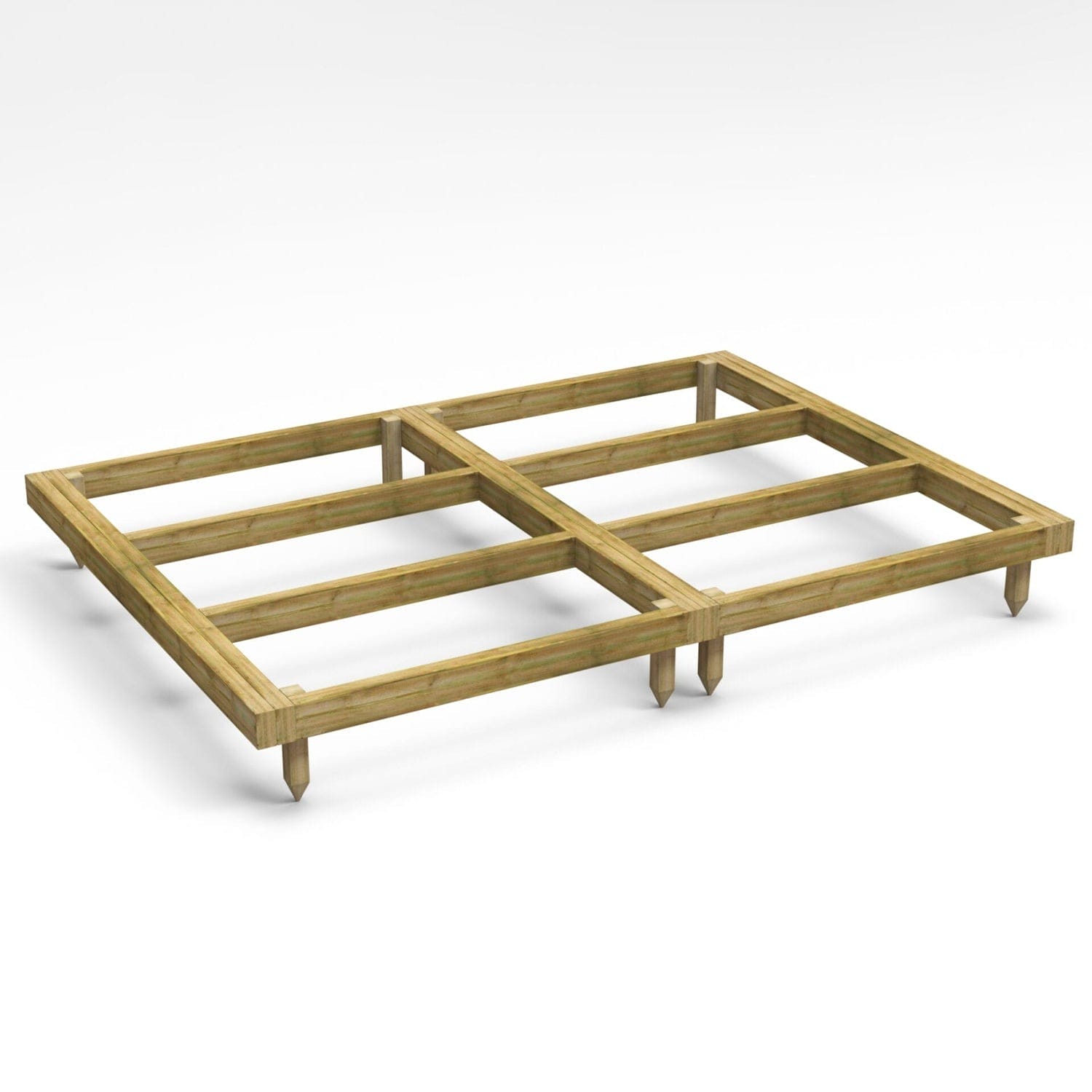UC4 Timber Base for a 8x6 Timber Garden Shed - CoolaLiving.ie - %image_id%