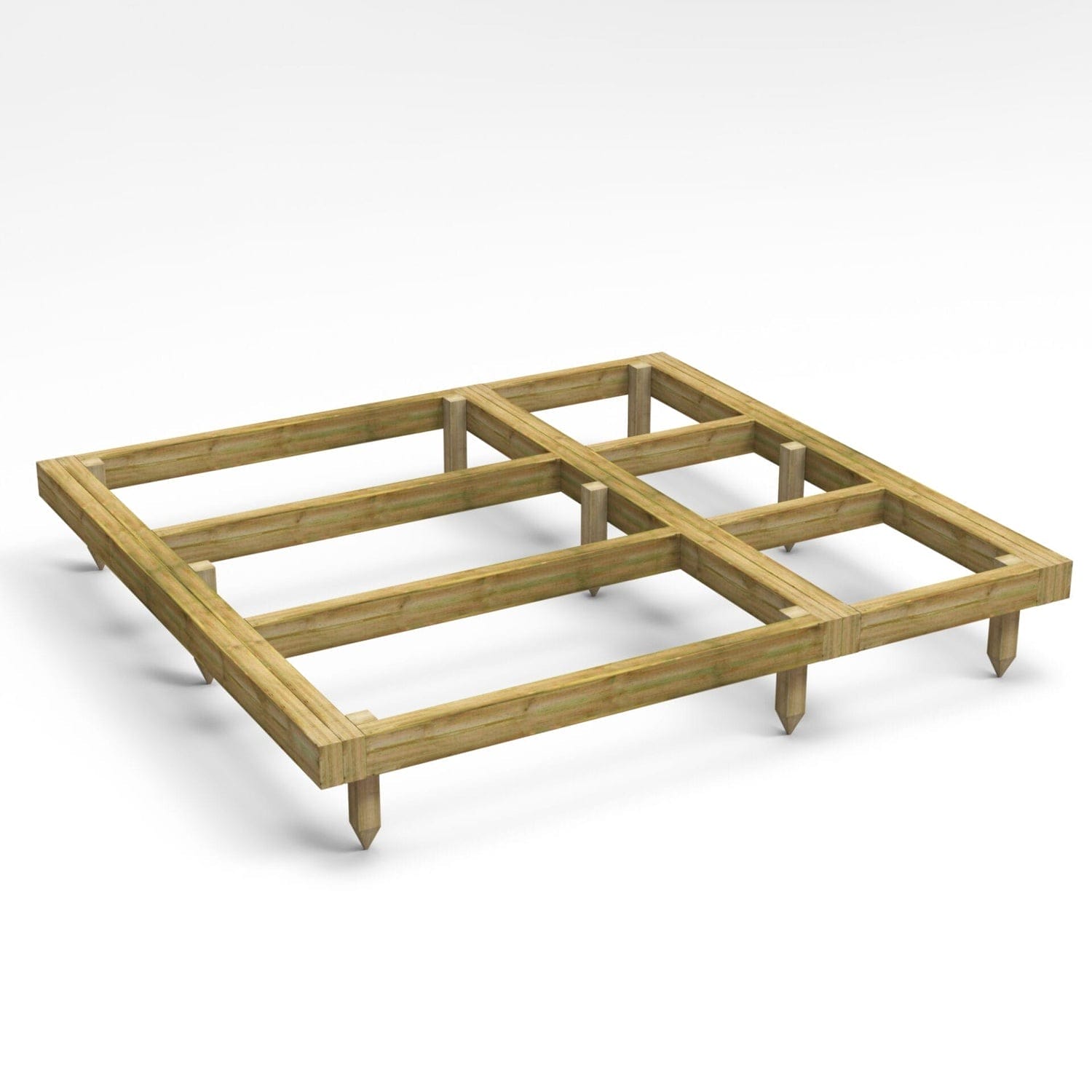 UC4 Timber Base for a 6X6 Timber Garden Shed - CoolaLiving.ie - %image_id%