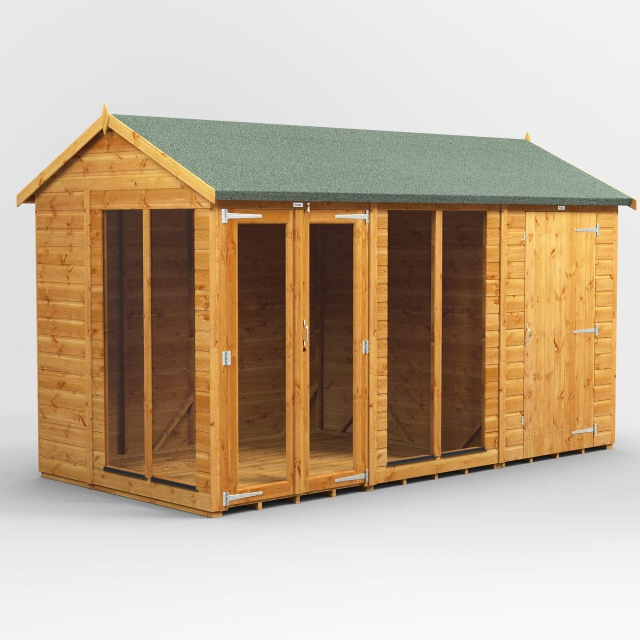 12x6 Deluxe Timber Summerhouse & Combi Store - CoolaLiving.ie - %image_id%