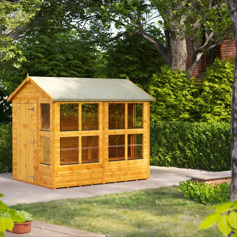Deluxe Timber Apex potting shed - CoolaLiving.ie - %image_id%