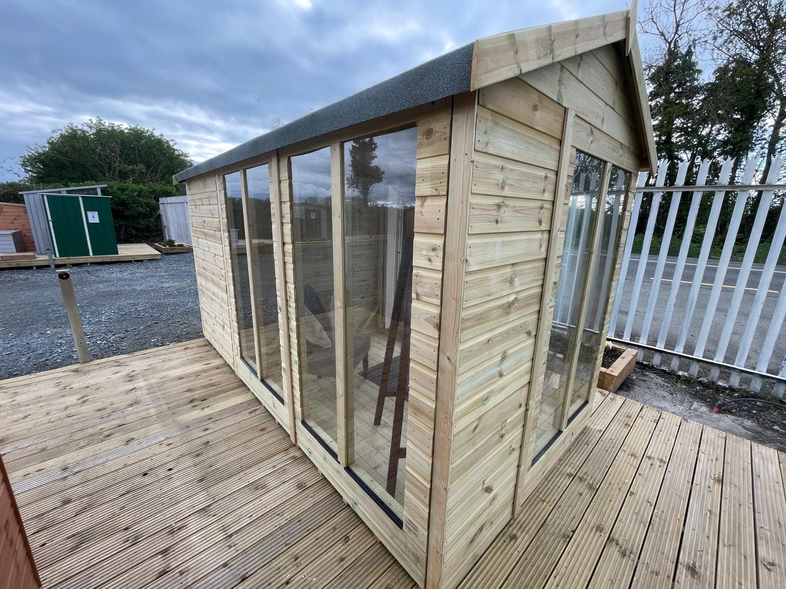 12x6 Premium Combi Summerhouse Shed - CoolaLiving.ie - %image_id%