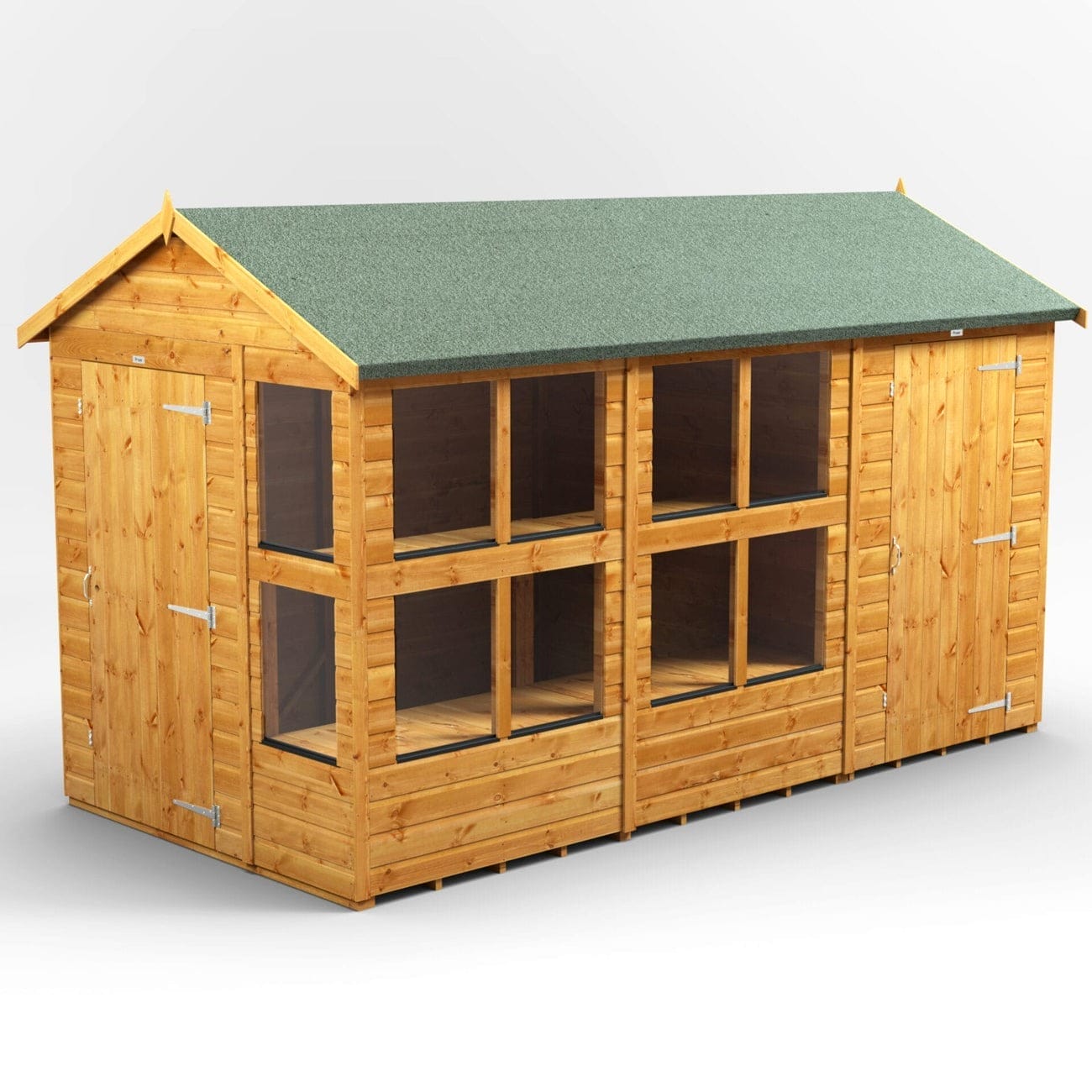 12x6 Deluxe Potting Shed with a 4 Foot Store - CoolaLiving.ie - %image_id%