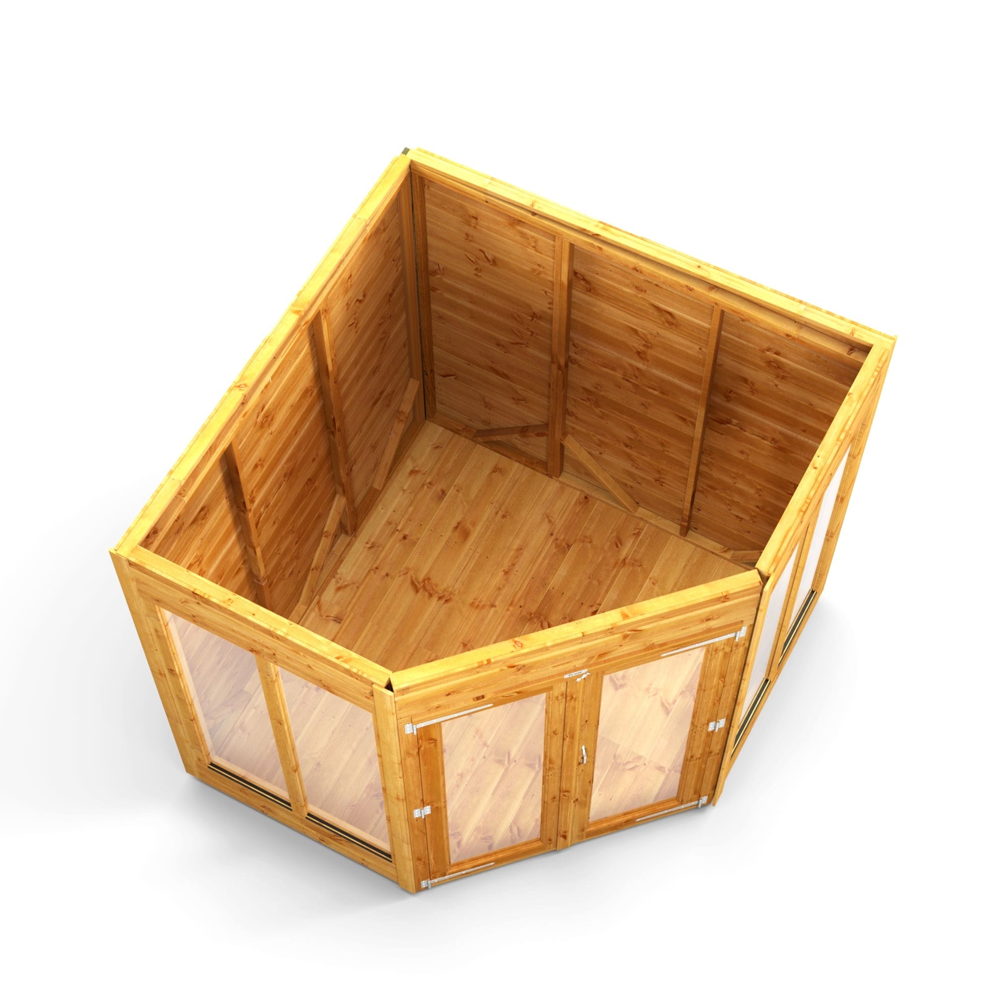 6x6 Corner Deluxe Summerhouse - CoolaLiving.ie - %image_id%