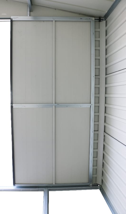 Alpine 10x10 Grey Steel Shed - CoolaLiving.ie - %image_id%