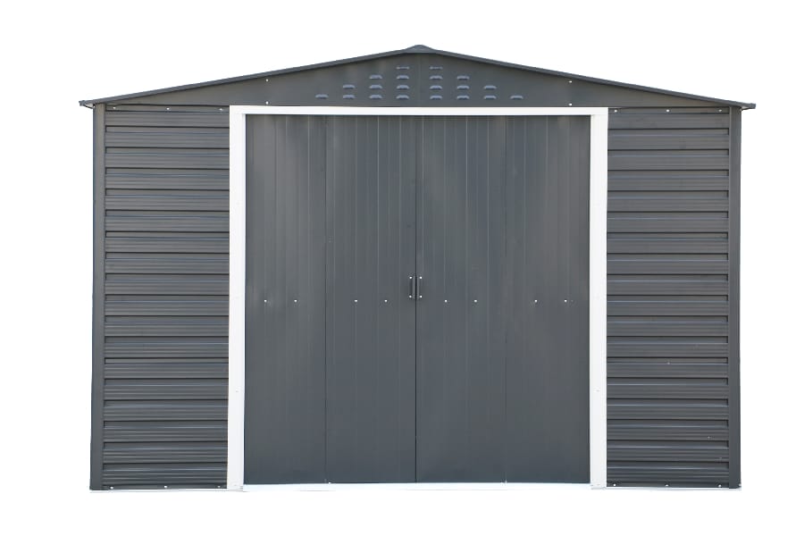 Alpine 10x8 Grey Steel Shed - CoolaLiving.ie - %image_id%