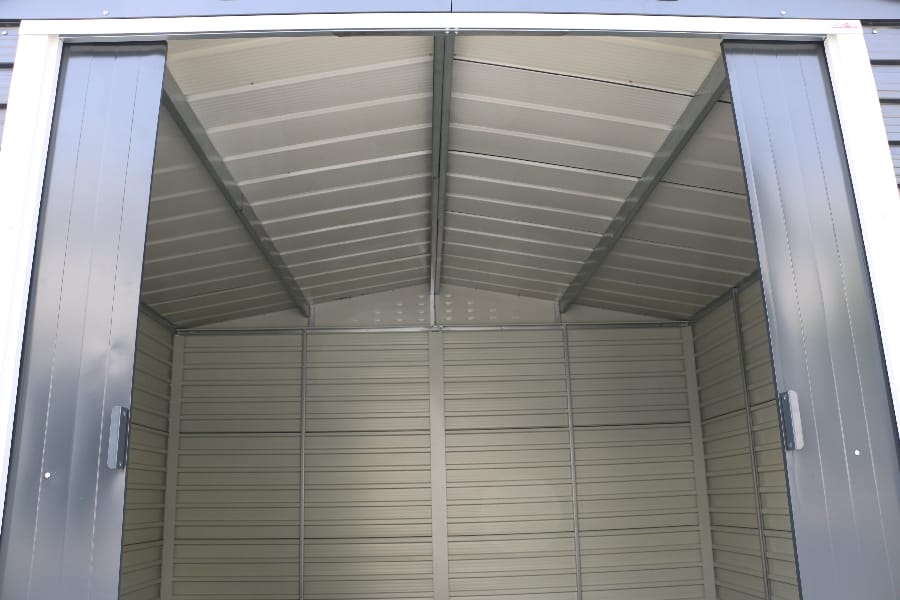 Alpine 10x8 Grey Steel Shed - CoolaLiving.ie - %image_id%