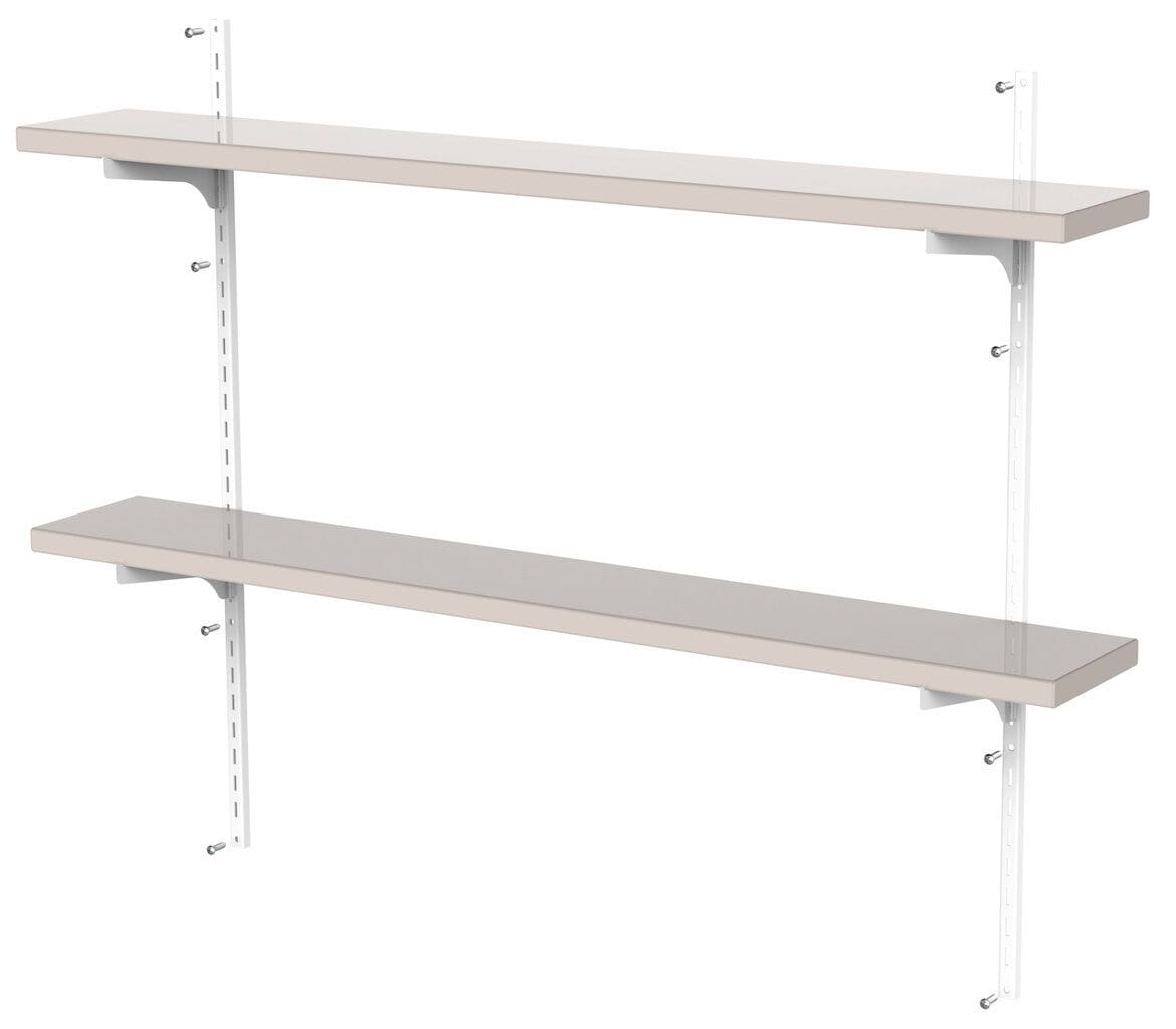 Duramax Vinyl Shed Shelving Kit with 2 Shelves - CoolaLiving.ie - %image_id%