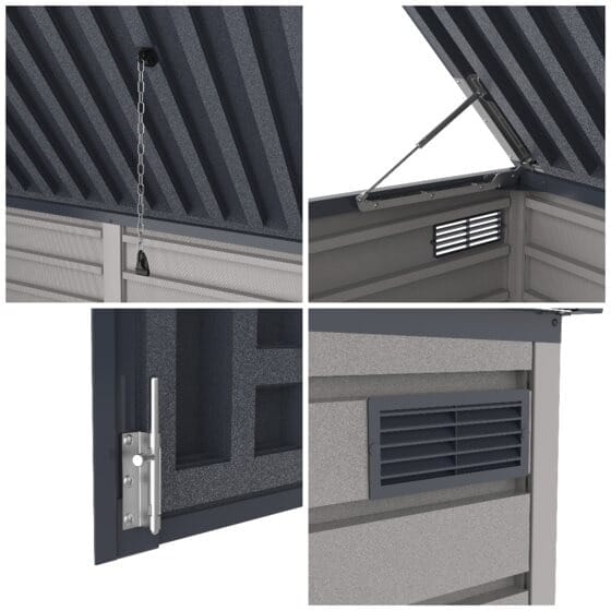 Duramax 2100L MultiStore Outdoor Storage - CoolaLiving.ie - %image_id%