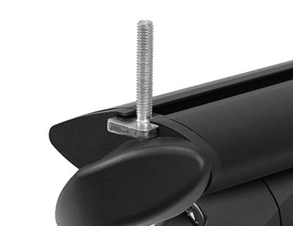Menabo Sonic Black Aero Roof Bars - CoolaLiving.ie - %image_id%
