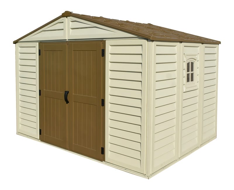 10×8 Duramax WoodBridge Plus Vinyl Shed - CoolaLiving.ie - %image_id%